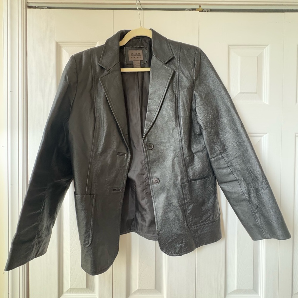 Vintage JohnPaulRichard Black Leather Jacket